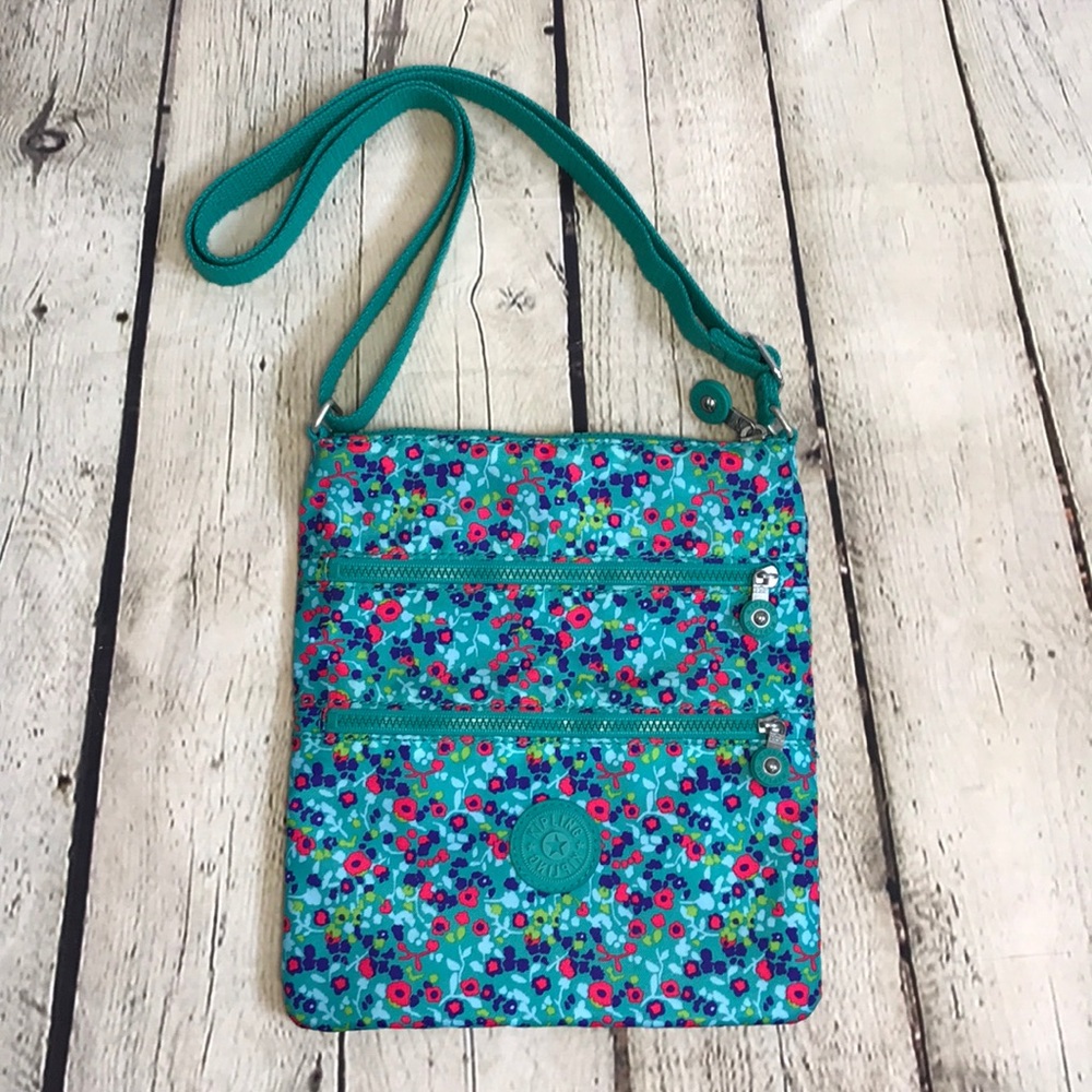 Kipling floral crossbody purse
